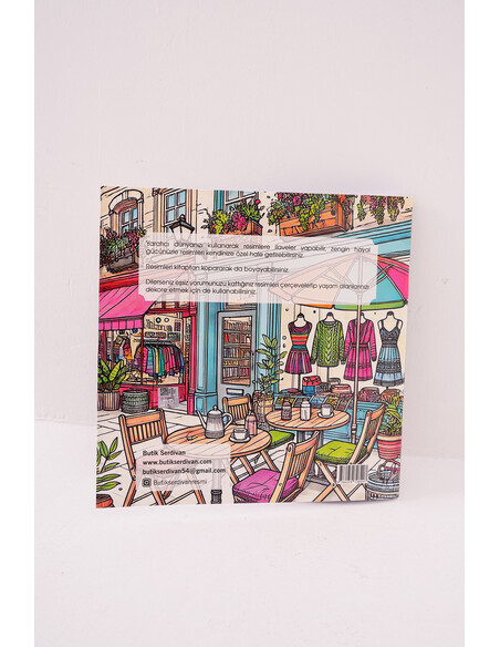 'Renkleri Kucakla' Her Yaş İçin Boyama Kitabı