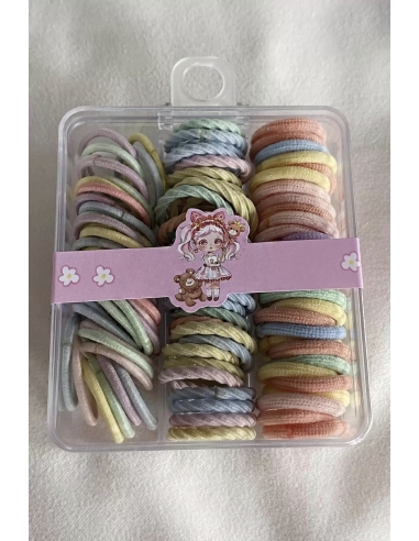 SET TOKA KUTULU LASTİKLİ TOKA
